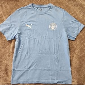 Manchester City FC short sleeve shirt, Puma, Large